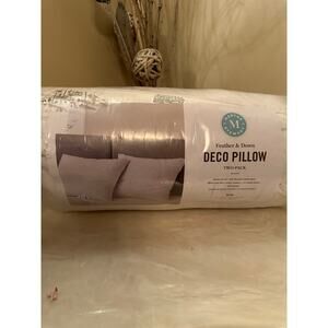 Feather & Down Deco Pillow Pack of 2